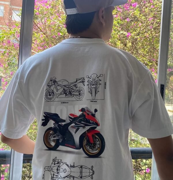 camisa over honda CBR