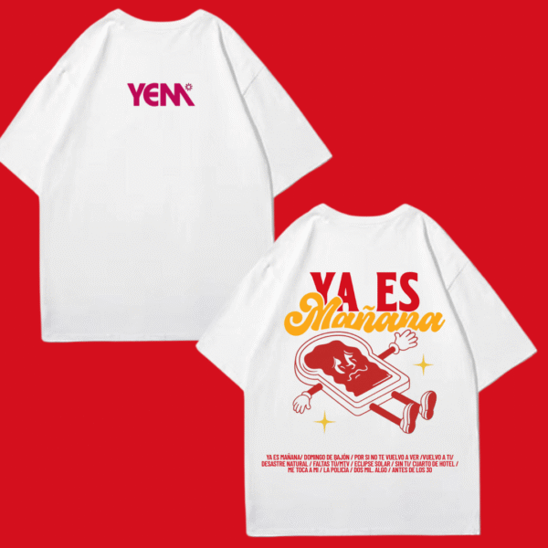 camisa de morat Ya es mañana