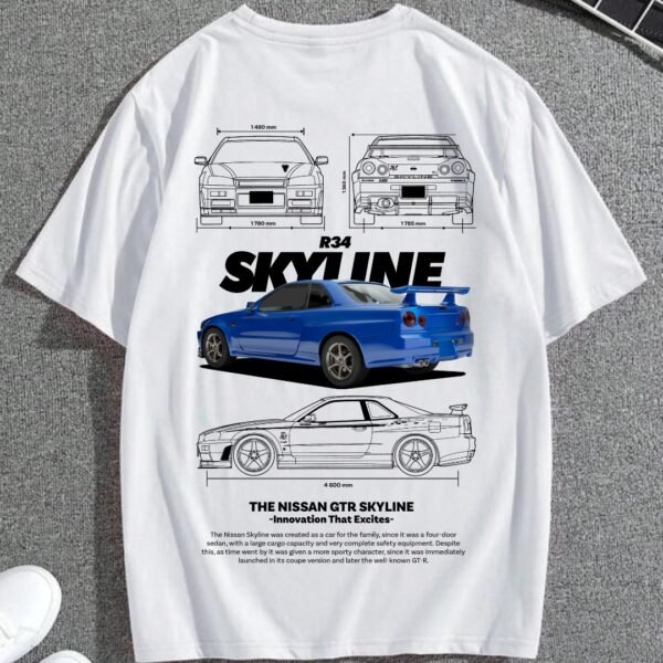 camisa overzise Nissan