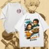 camisa overzise demon slayer