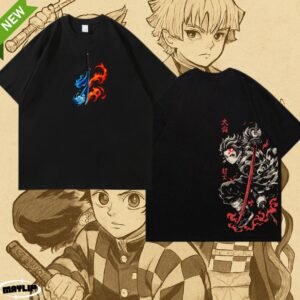 camisa overzise Tanjiro
